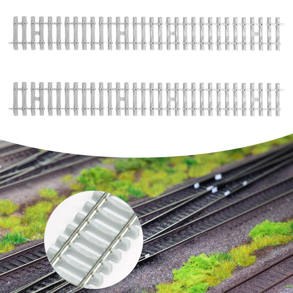 Model Tren Rayı Traversleri Rayları 2 Adet Meraklılar İçin Kendin Yap Senaryo Modelleme Projeleri