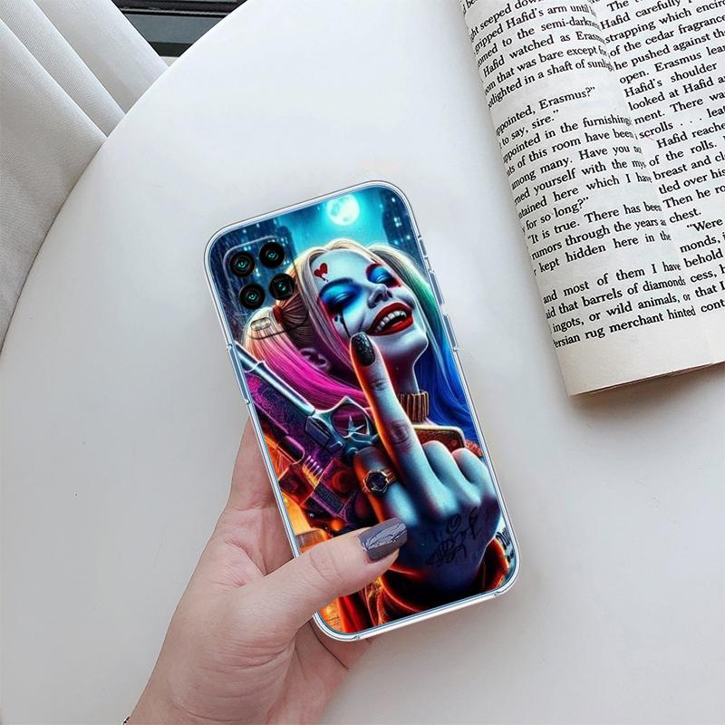 Joker Transparent Phone Case for Motorola Moto E13 E15 E20 E22 E22I E22S E30 E32 E40 E7 E7I G Plus Power Play Stylus G22 G14