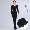 2026 Women's Sequin Ruffle Leotard - High-End Spring/Summer Figure Training & Etiquette Outfit
