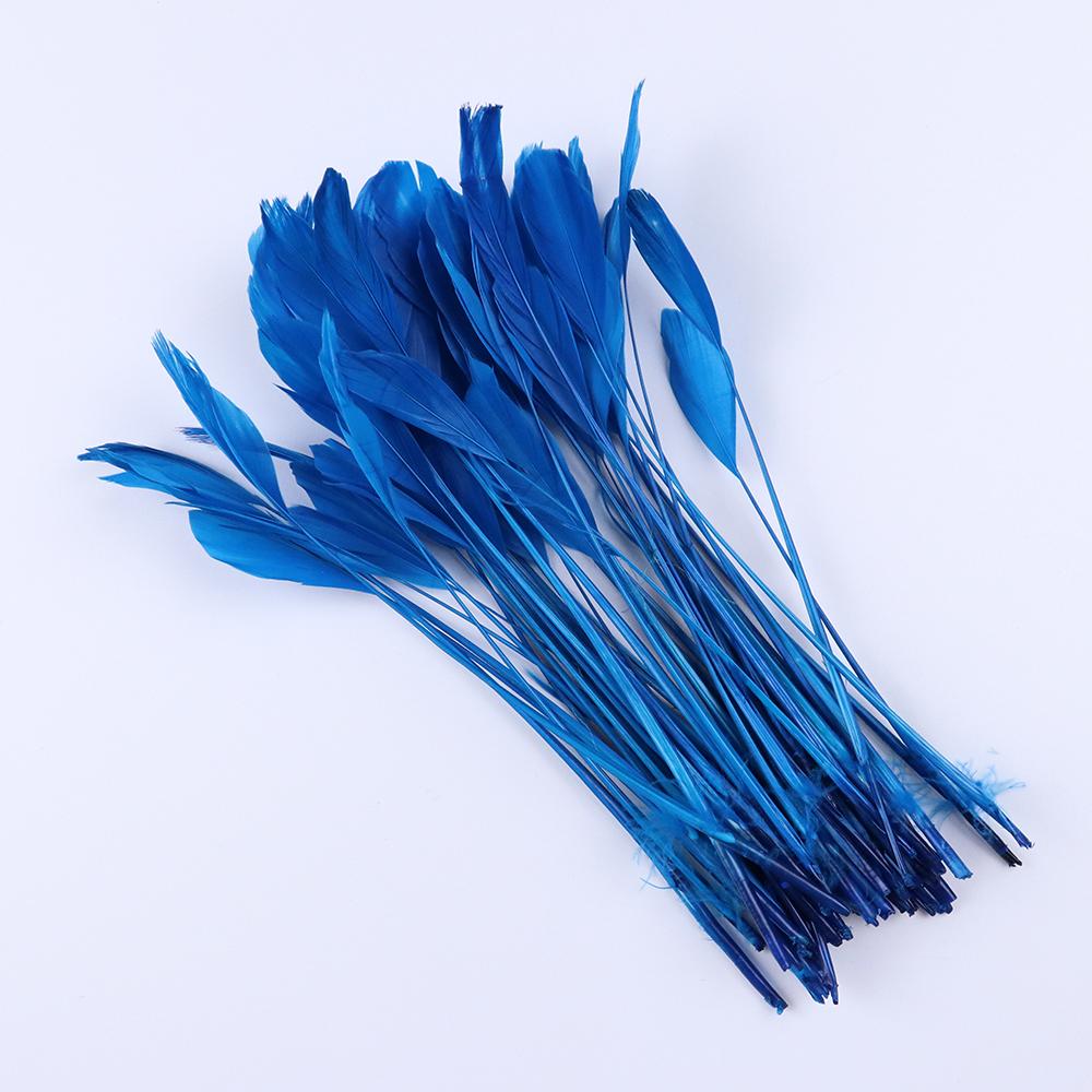 50/100PCS Multicolor Torn Goose Feathers 15-20cm Dyed Swan Plumes for DIY Crafts Jewelry Making And Dress Decoration