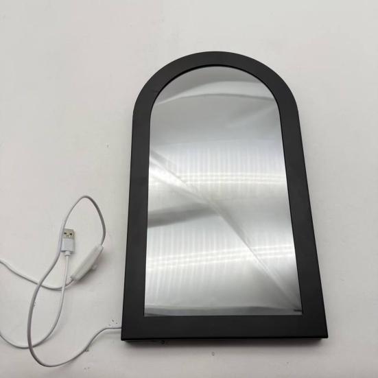 Halloween Ghost Mirror Decoration Spooky Ambiance Room Decor Illusionary Ghost Reflection Halloween Parties Festival Decoration