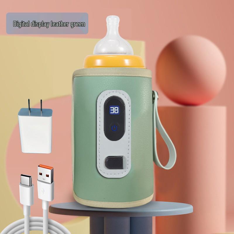 

USB Портативный Изолированный Чехол для Детской Бутылочки - Универсальный Подогреватель Молока с Постоянной Температурой для Домашнего и Уличного Использования Bilingual [Color Box Packaging]