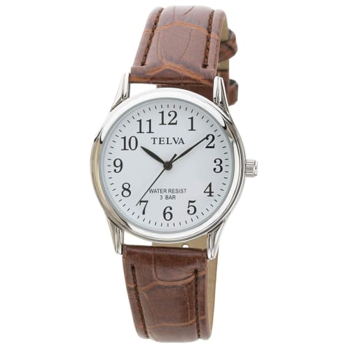 Klefer Men's Analog Waterproof Watch with Leather Strap, Brown, TE-AM147-BRS