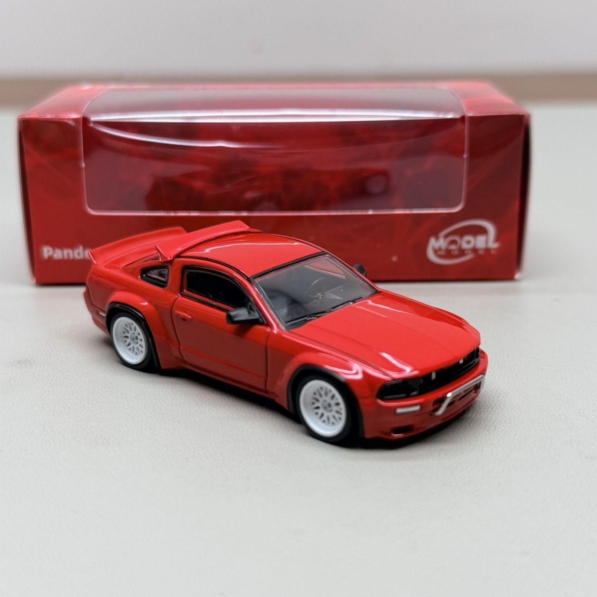 MM 1/64 Mustang MK5 S197 Pandem Alloy Racing Car Diecasts & Toy Vehicles Car Model Miniature Scale Model Car For Children красный