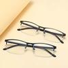 Anti-blue Light Glasses Half-frame Square Eyewear Women Men Luxury Eyeglasses Blue Light Blocking Man Lady Computer Eyeglas