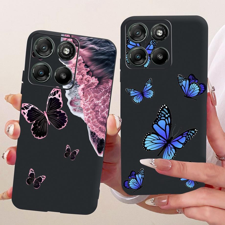 Flower Cartoon Fashion Design Phone Case For Motorola Moto G77 G67 5G Funda Soft Silicone Matte Back Cover XT2621-2 XT2621-4
