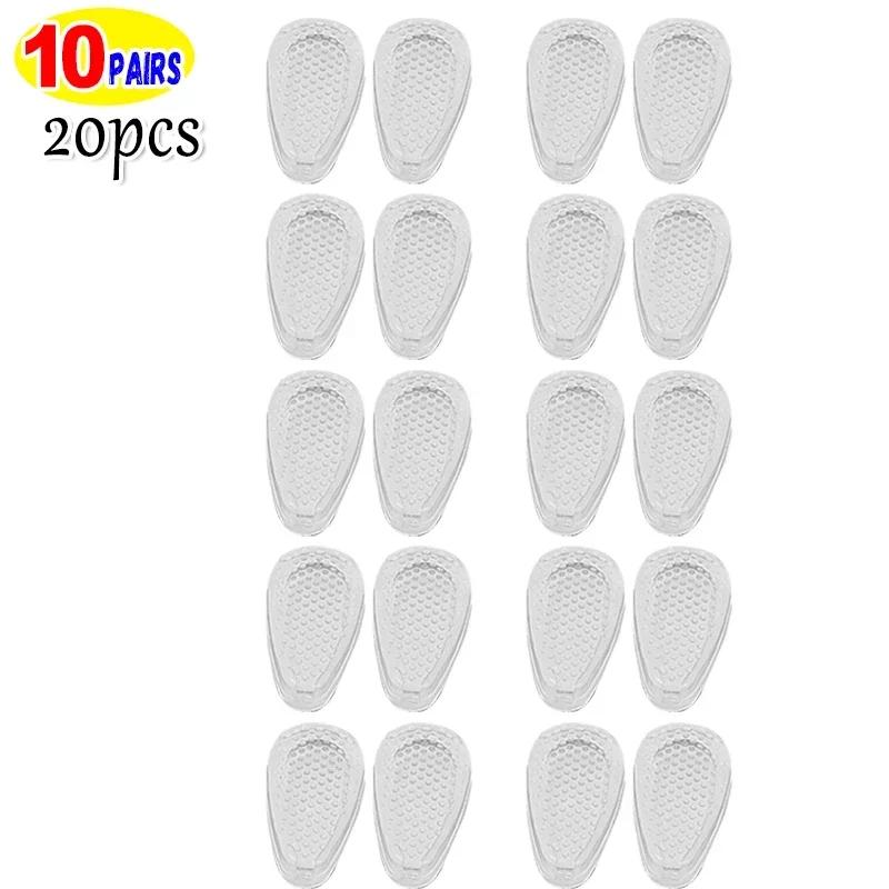 Silicone Glasses Nose Pads Soft Non Slip Air Cushion Nose Holder Transparent Invisible Self Adhesive Sticker Eyewear Accessories