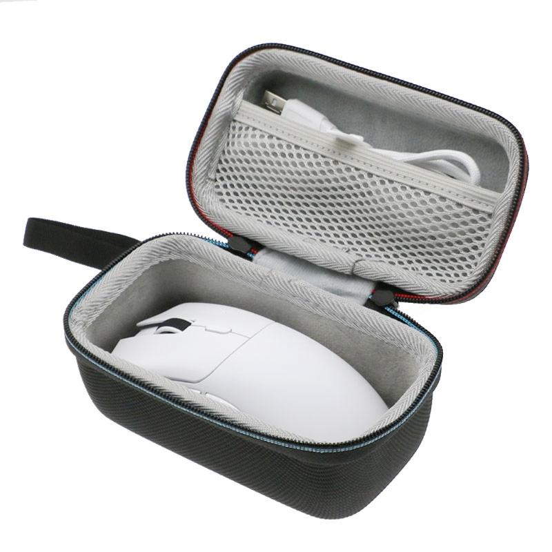 Ergonomiczna torba na mysz  dla myszy Attack Shark R1 Ochronna osłona z paskiem do noszenia Siatkowa kieszeń Dla entuzjastów gier