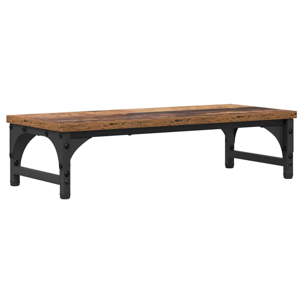 Monitor Stand Reclaimed Wood Look 55 x 23 x 14 cm Engineered Wood