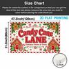 Anti Slip Christmas Printed Door Pads 2D Flat Printing Entrance Welcome Mat  Outdoor Decor