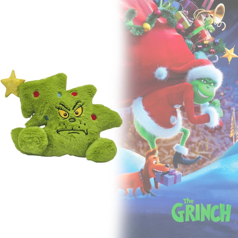 The Grinch Plush Cushion With Pp Cotton Filling For Holiday Decor And Gift Ideas