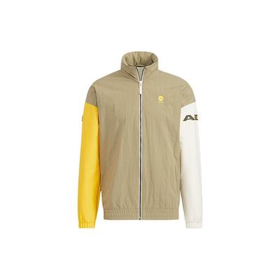 Neo Color-Block Sports Hooded Jacket Men Outerwear Green HD4640