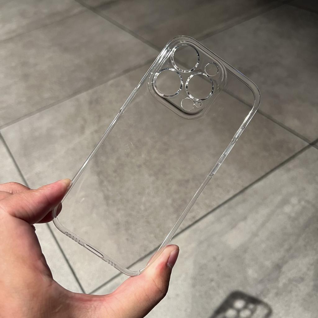 Ultra-thin Transparent Apple 15promax Mobile Phone Case IPhone 12/13 Ice Crystal Cover 14 Summer 11