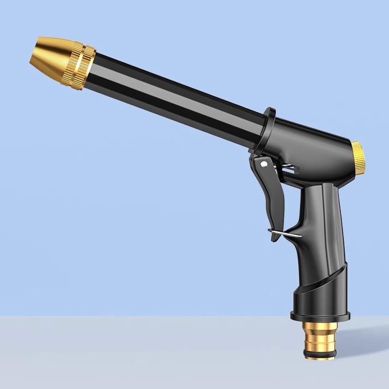 Pressurized Water Gun & Telescopic Hose Set for Car Wash and Gardening