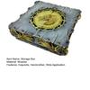 Dragon Pattern Storage Box Wooden Jewelry Box Handcrafted Vintage Art Storage Box