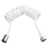 Home Shower Hose Tube Flexible Sprayer Spring Telephone Line Style Bathroom Pipe