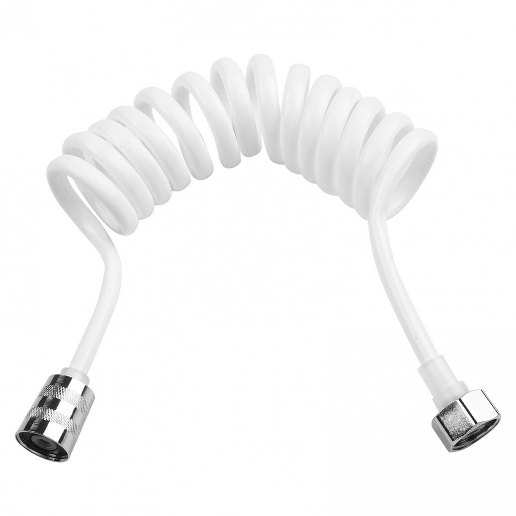 Home Shower Hose Tube Flexible Sprayer Spring Telephone Line Style Bathroom Pipe