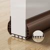 93cm PVC Door Bottom Seal Strip Self Adhesive Windproof Soundproof Mouse Proof Under Door Gap Draft Stopper Acoustic Panel