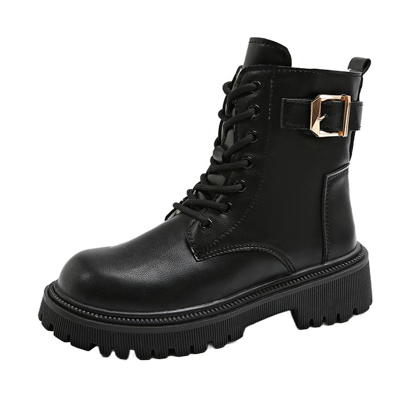 2025 Woman's Fashion Hot Selling High Quality Boots Short Plush Side Zipper Ankle Boots Winter Women Shoes Fashion Round Head