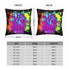 Arcane Jinx Affe Graffiti Kissenbezüge Kissen Kissenbezug Kissen Zuhause Sofa Stuhl Druck Dekorativ Coussin