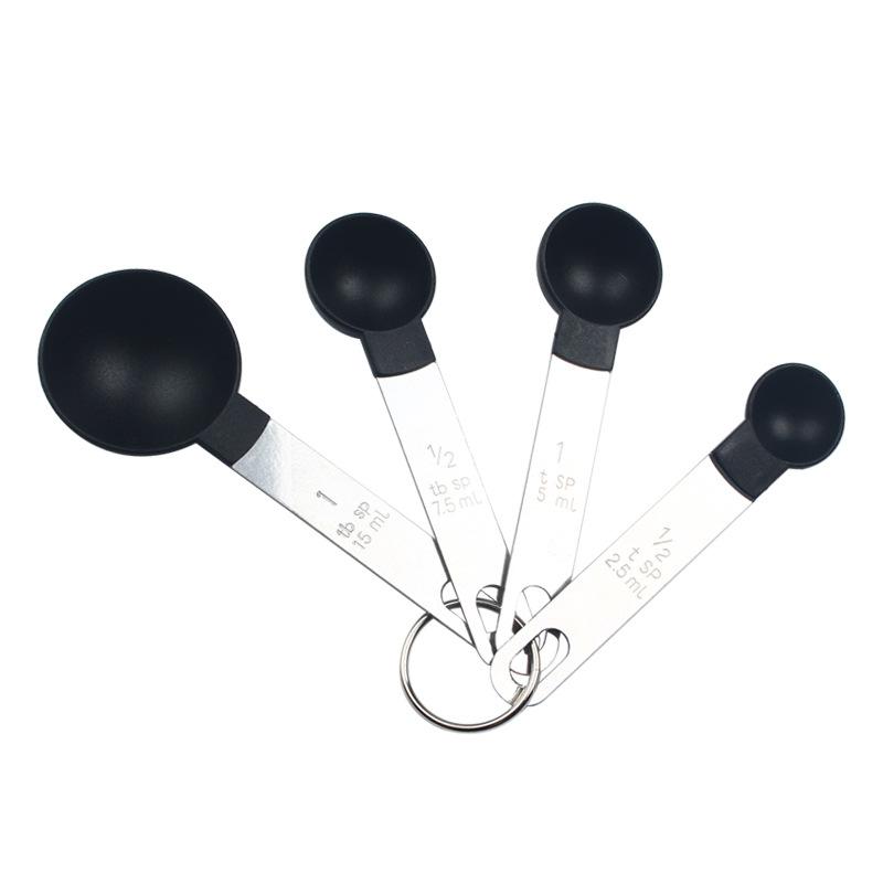 4 Piezas Cuchara/Taza Medidora Cucharadita Cuchara Multiusos Horneado de Pasteles Harina Taza Medidora de Alimentos Herramientas de Cocina para el Hogar