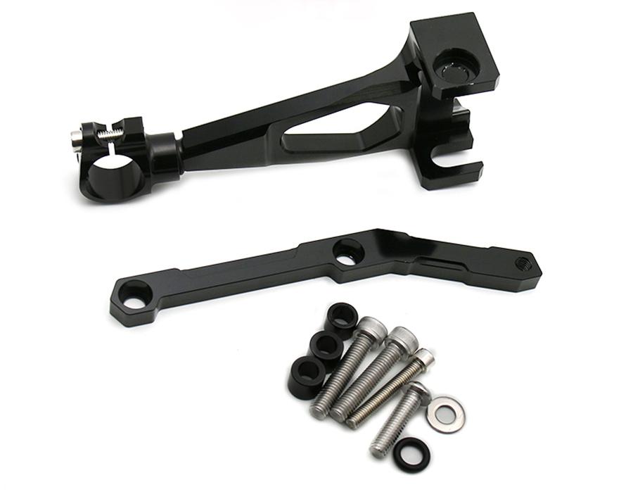 For 2013-15 Yamaha MT-09 CNC Steering Damper Stabilizer Bracket Mount Kit Holder