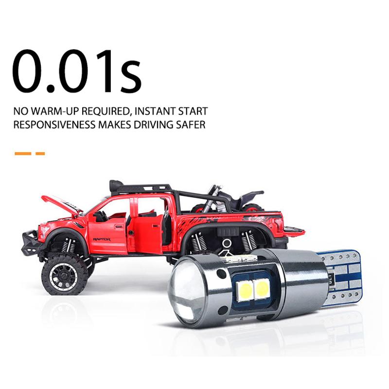 2 sztuk wysokiej jakości T10 W5W Super jasne 3030 LED do czytania wnętrza samochodu światło kopuły lampa obrysowa 168 194 LED Auto Wedge żarówki parkingowe