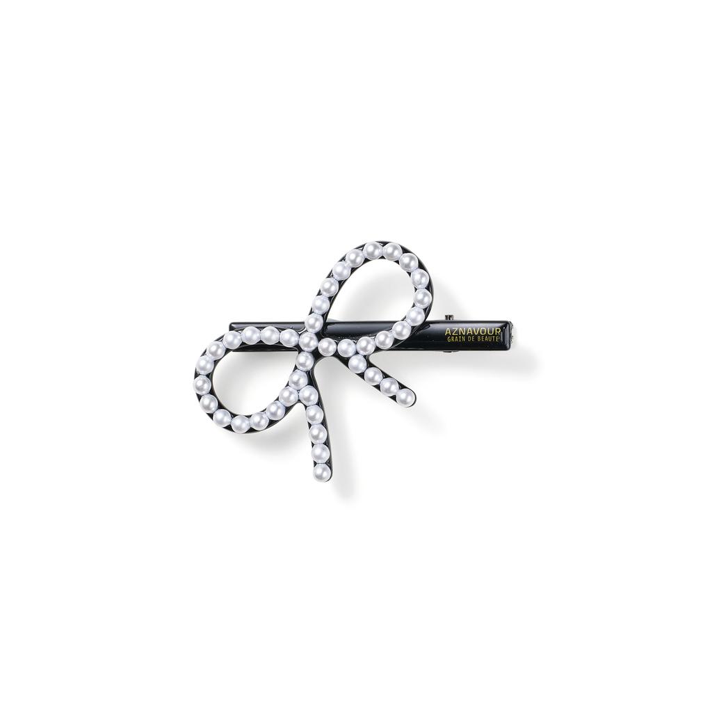 Aznavour Bubble Pearl Ribbon Clip