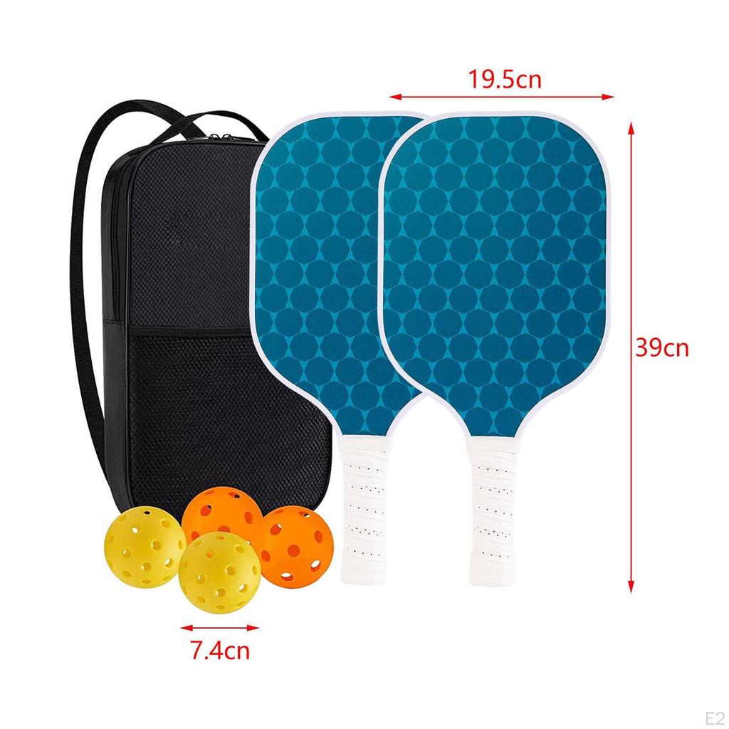 Pickleball Paddles Ball and for Tournament Indoor Outdoor without Towels