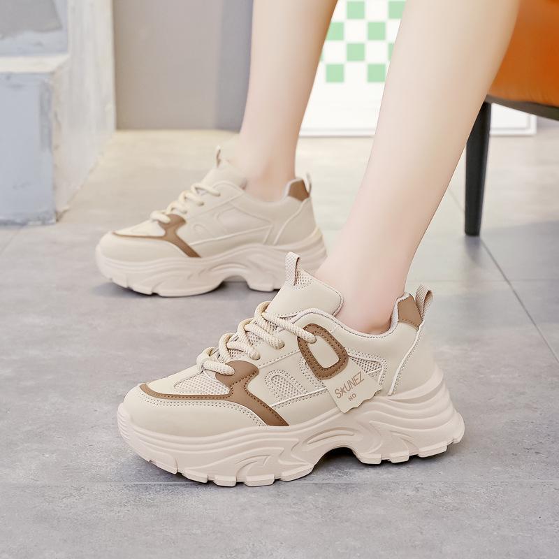 

Daddy shoes women s 2025 new spring and autumn models versatile platform Forrest Gump shoes casual sports shoes women s shoes T83 40