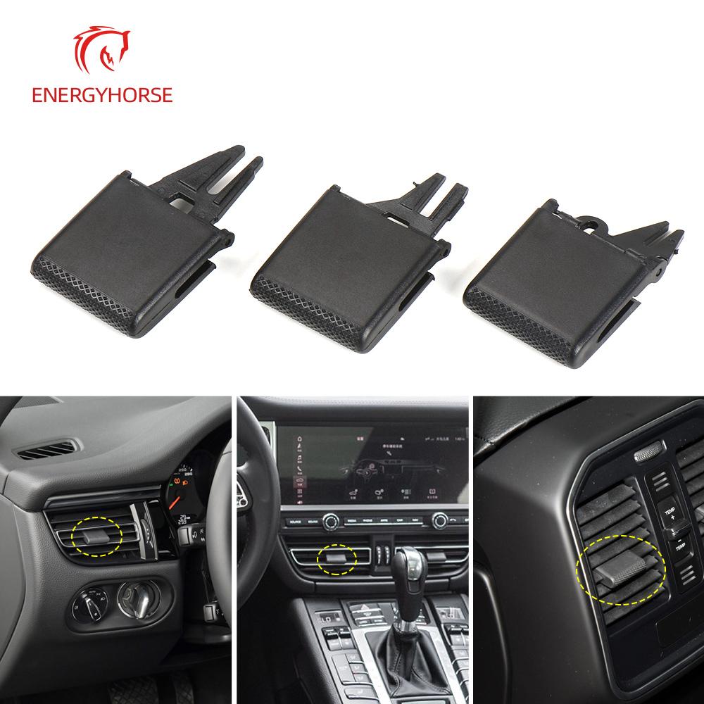 Car Front Rear A/C Air Vent Outlet Tab Clip Repair Kit Air Conditioning Vent Outlet Paddle Clip For Porsche Macan