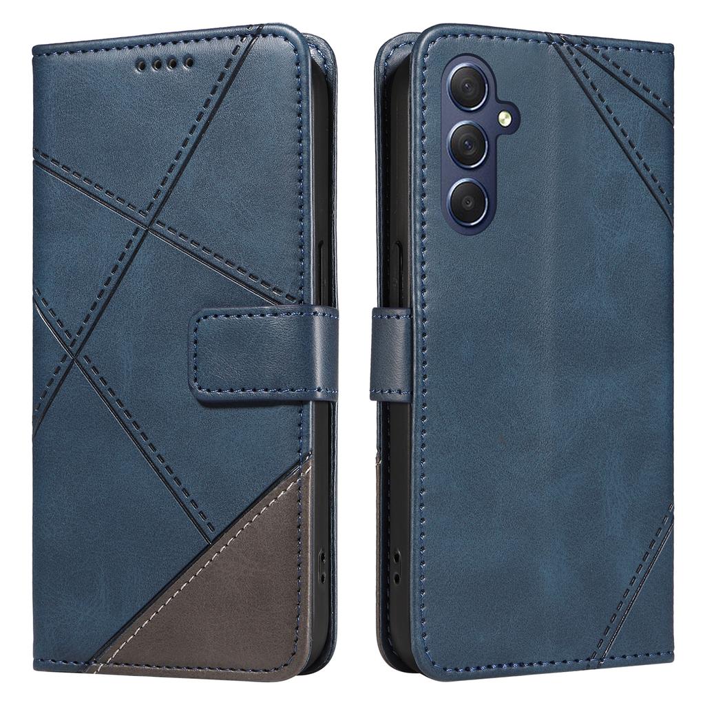 For Samsung Galaxy A05s 4G Case Wallet Shockproof Leather Phone Cover Geometric Line