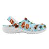 Color Print EVA Outdoor Clogs Unisex Lightweight Ventilated Slip On Summer Use Outdoor Garden Home Beach Daily Shoes Home Use
