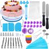 17-Piece Cake Decorating Set with Piping Bag, Cream Gun, and Nozzle Set