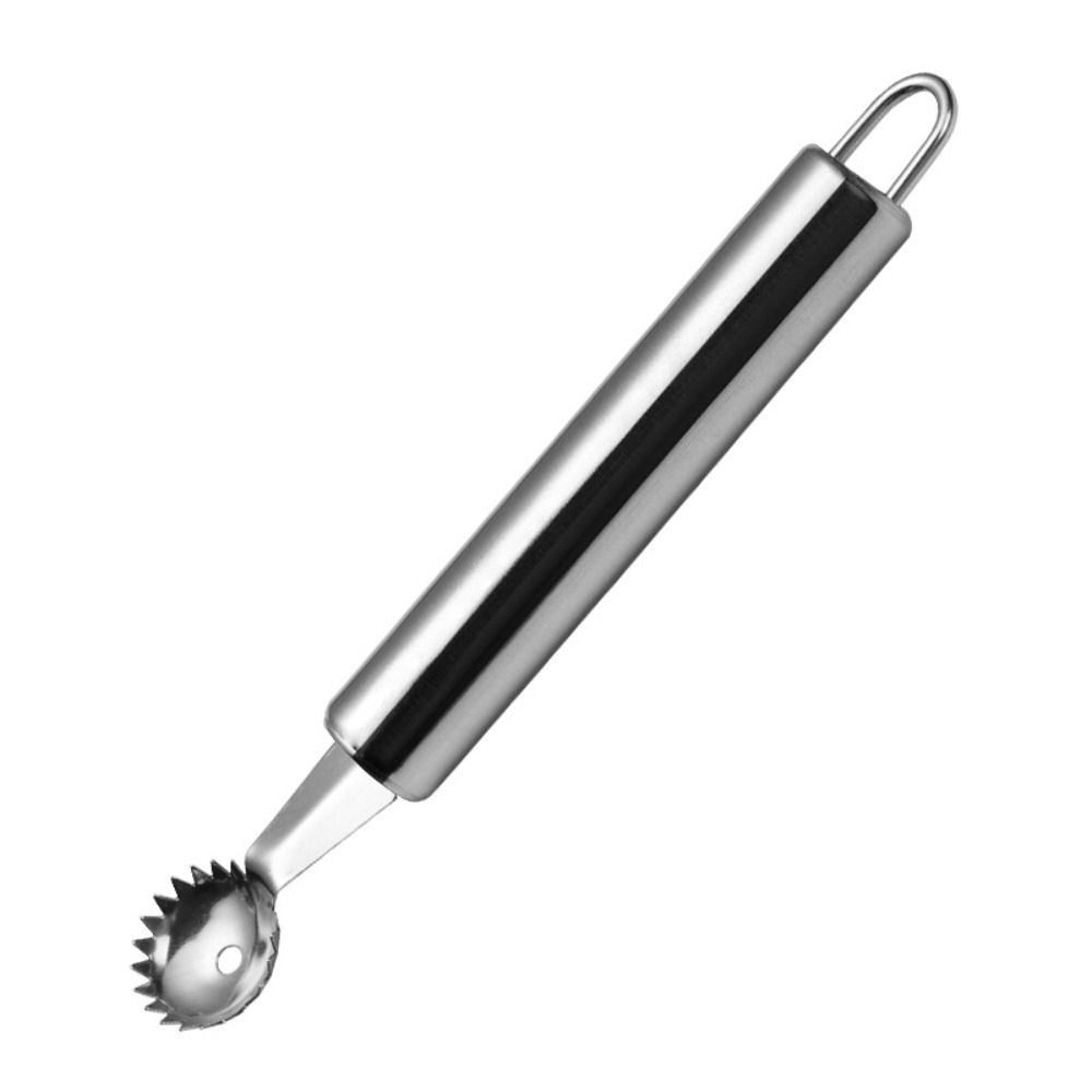 Stainless Steel Cherry Multifunction Leaf Peeler Strawberry Huller Fruit Stem Remover Tweezers