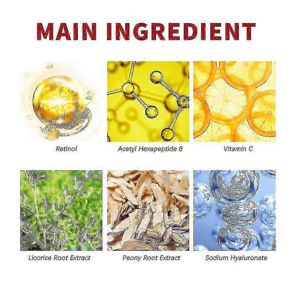 Retinol Collagen Complex Day &amp; Night Cream Anti-aging Formula +ha Hyaluronic Acid 30g, 1pc