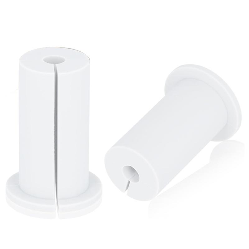 

ABGR-2 Piece Cable Routing Kit For Starlink, Cable Feed Through Bushings For 1Inch Wall Hole, Silica Gel White білий
