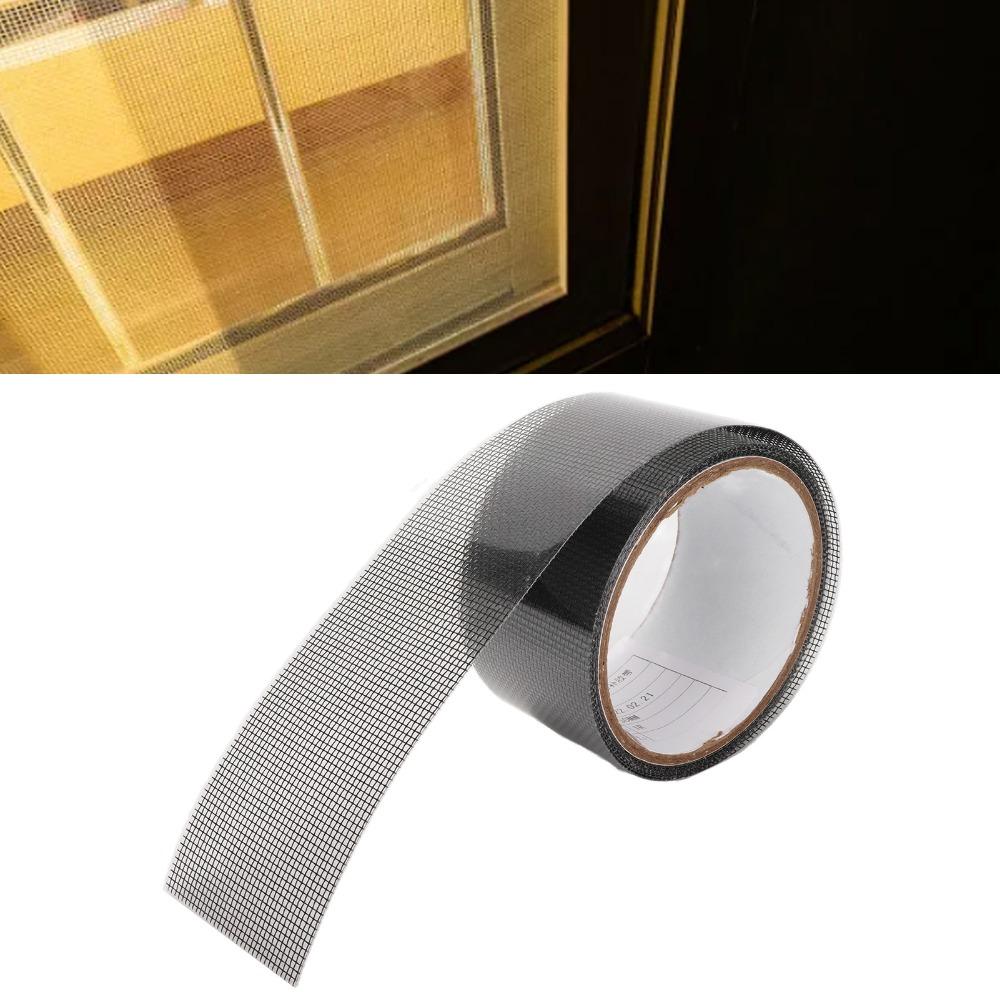 5pcs 50mm*2m Window Screen Repair Tape Waterproof Self Adhesive Mesh Tape Mesh Repair Tape  Repair
