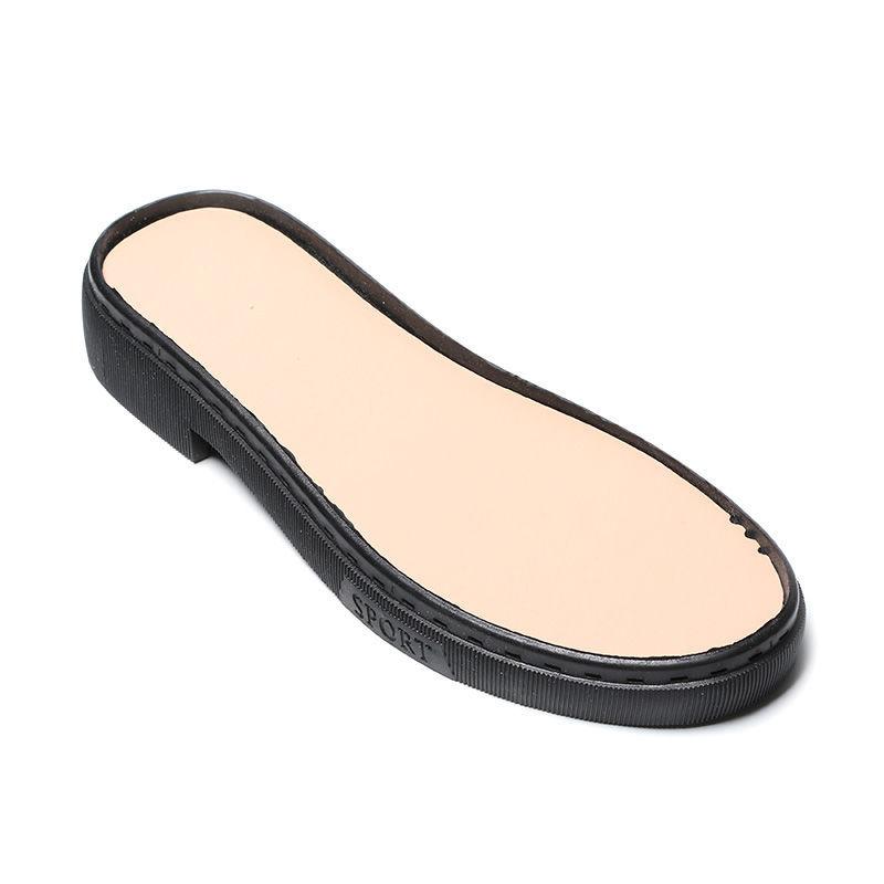 1 Pair Full Sole Repair Worker Shoes Outsole Casua Rubber Sole Anti Slip Diy Replacement Stick On Soft Thicken Boots Shoe Insole