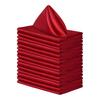 10Pcs Satin Napkins Square Soft Table Dinner Napkin for Wedding Party Kitchen Restaurant Napkin