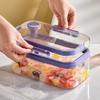 64 Grid Ice Mold Box One-button Press Type Square Ice Cube Tray Household Fruit Ice Cream Maker with Lid Kitchen Accessories