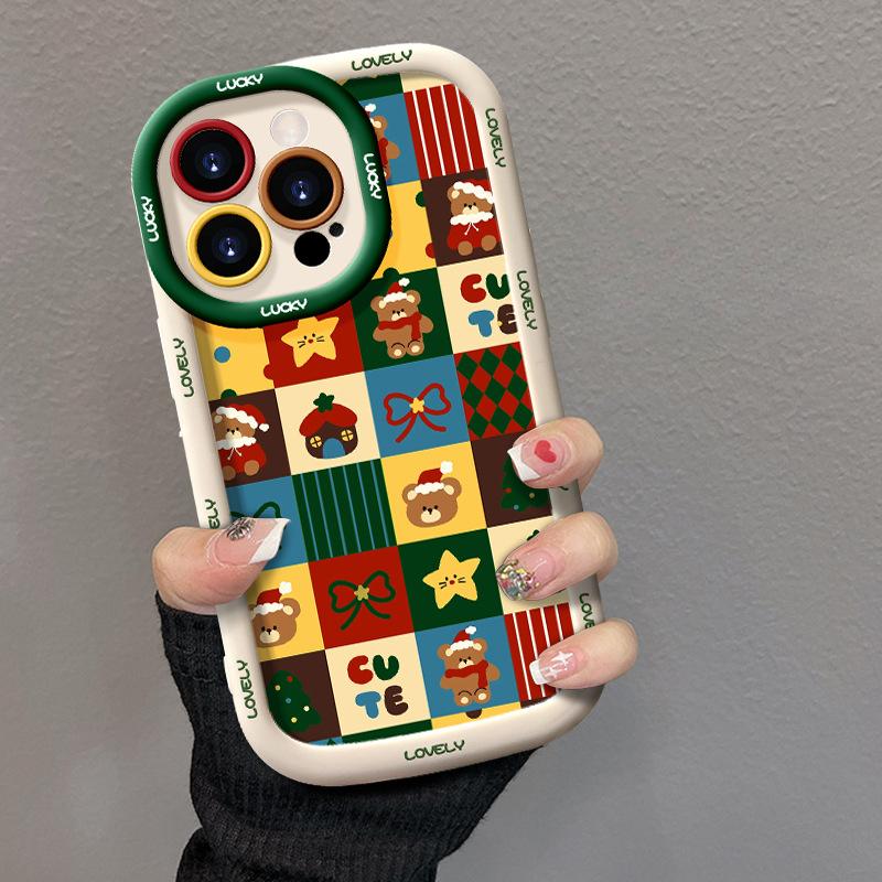 

Подходит для чехла для телефона Apple 16pro 15, Полностью закрывающий, Защита от падений 14, Мягкий силикон 13/12, Женский Redmi K40/K40 Pro