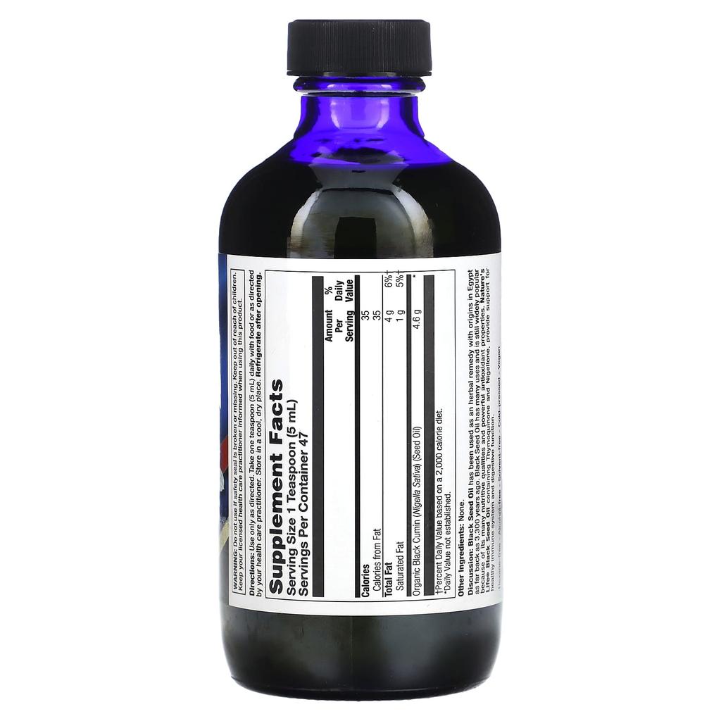 Nature's Life Black Seed Oil, 4.6G, 236Ml(8Fl Oz)