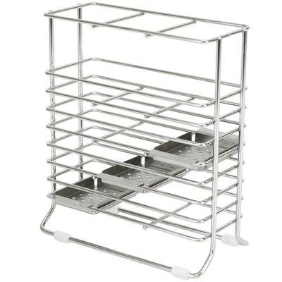 Wahei Freiz Stainless Steel Slim Cutlery Tool Stand Adjustable Chopstick Holder Dish Drainer Kit & & RG-0607