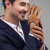 Men's Leather Gloves Thin Touch Screen Driving Retro Bike Breathable Stick Hand Repair Hand Handsome Glove