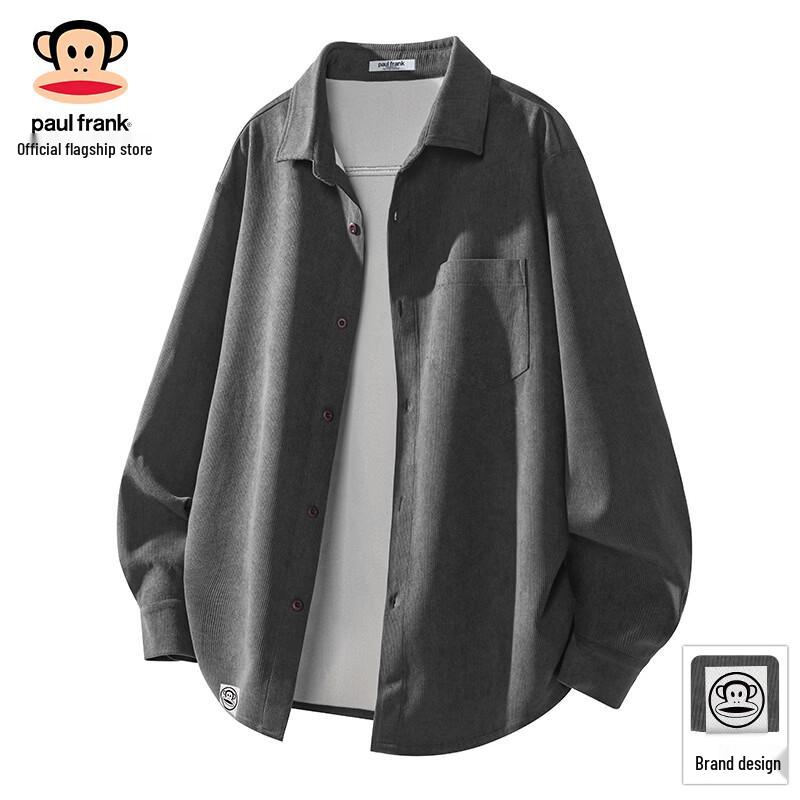 Paul Frank Men s Long-Sleeve Casual Shirt M