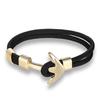 European and American Trends, Boat Anchors, Men's Aircraft Bracelets, Polyester Rope Jewelry