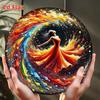 2D Flat Iron Wall Art Metal Painting Home Decoration Perfect Gift