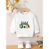 European Size Unique Stylish Print Pattern,Comfortable And Easy Spring And Autumn Lightweight Sweatshirt for Baby  with a Versatile Round Neck