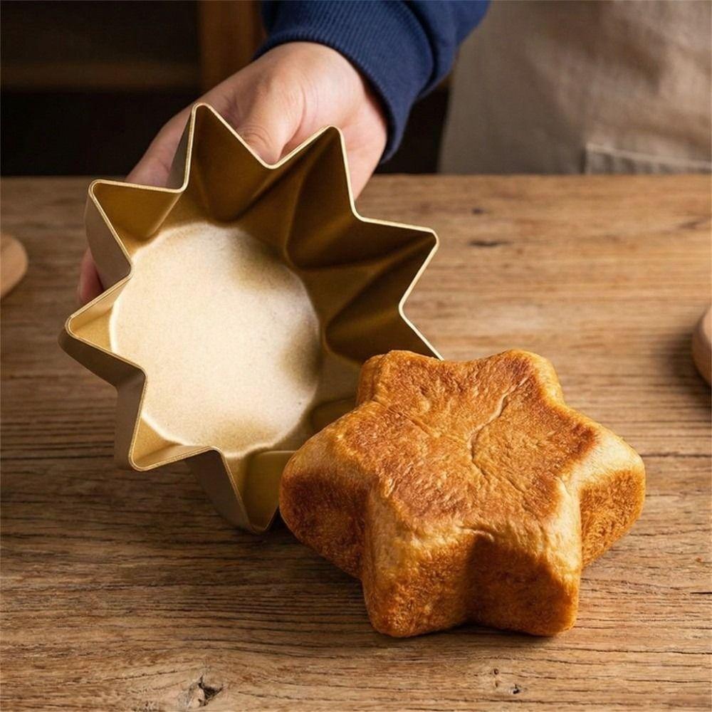 Carbon Steel Octagon Bread Mold Non-stick Mousse Cake Molding Cake Baking Pan Kitchen Use